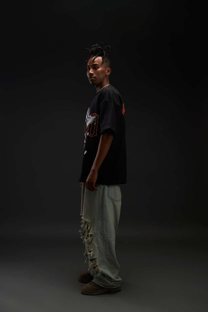 GREEK 999 BLACK TEE