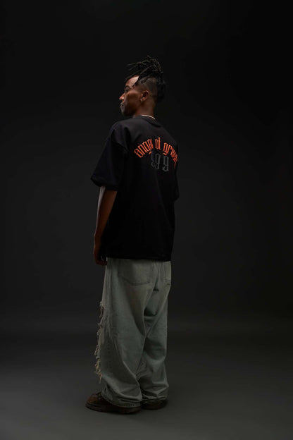 GREEK 999 BLACK TEE